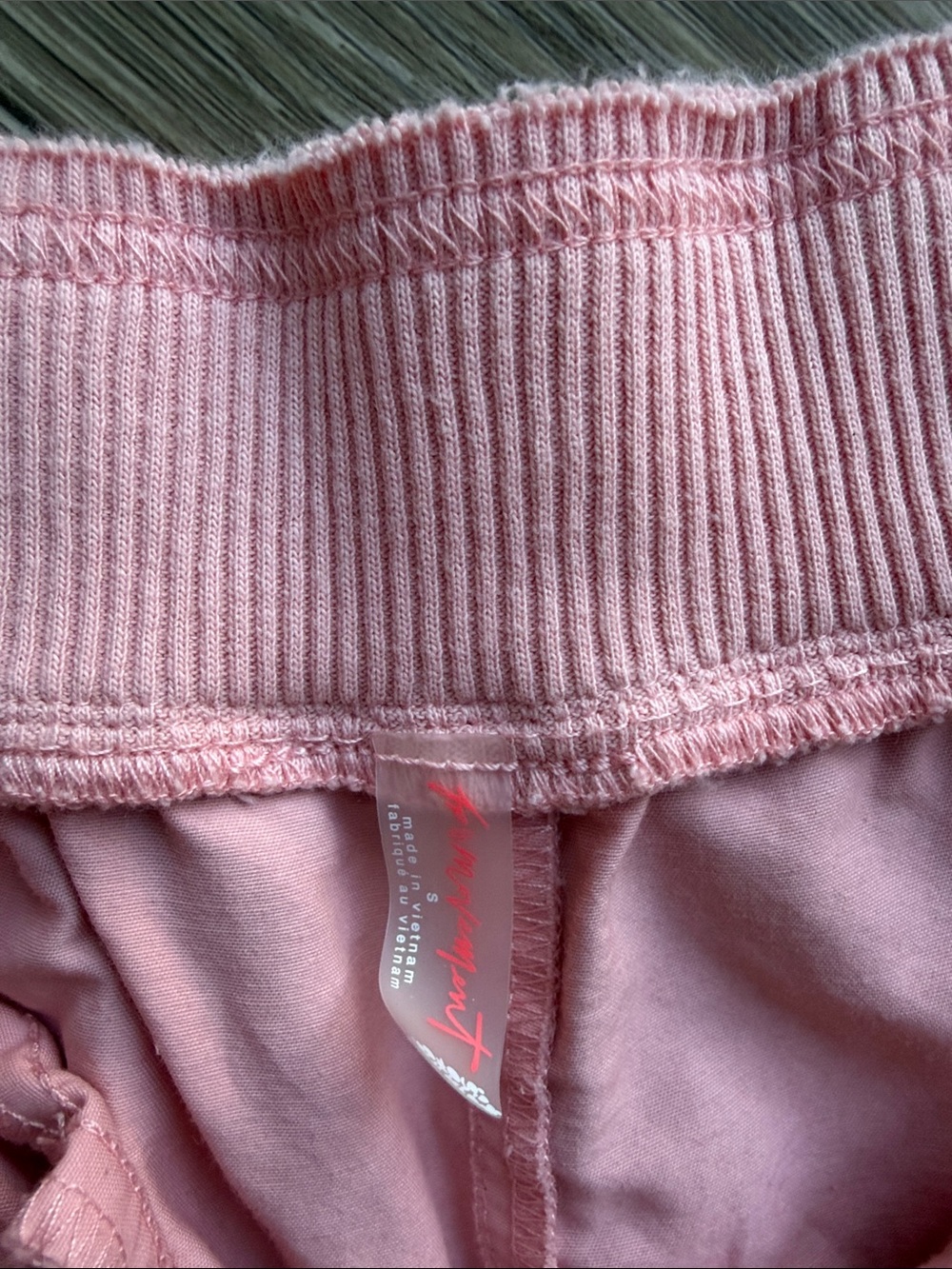 Like New. FP Movement by Free People Mesmerize Me Cargo Track. Color:PINK. Small - Picture 6 of 6